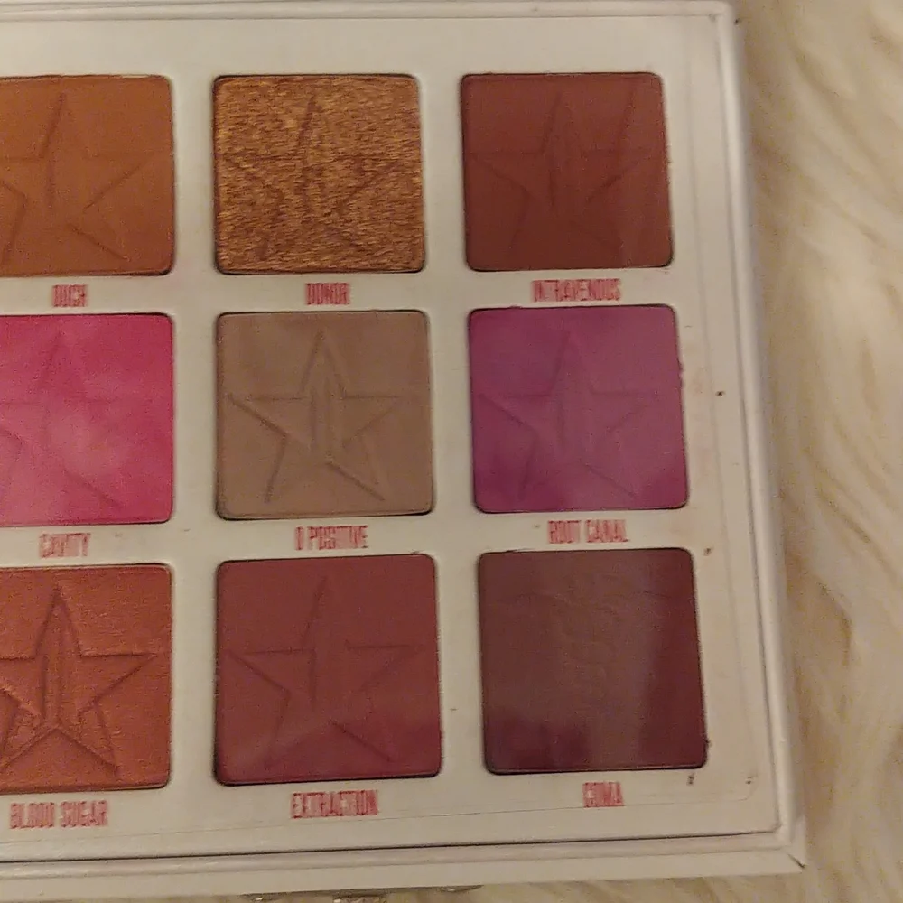 ❤FIRM! NWT JEFFREE STAR BLOOD SUGAR EYESHADOW PALETTE (DISCONTINUED)